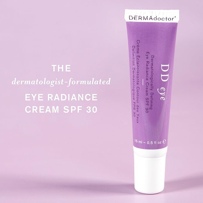 DERMAdoctor DD Eye Dermatologically Defining Eye Radiance Cream 30, 0. 5 oz
