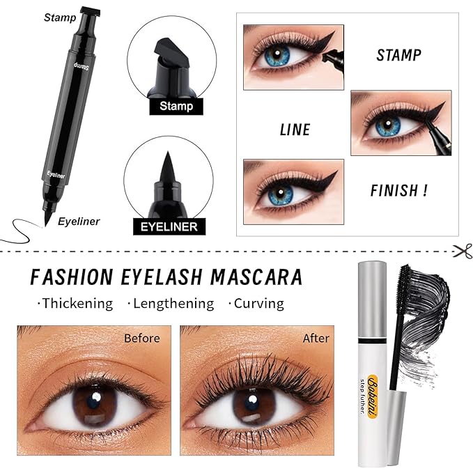 Makeup Set Kit for Women Full Kit, Makeup Present for Women Teen Girl, Eyeshadow Foundation Face Primer Brush 3 in 1 Palette Lip Gloss, Eyebrow Soap Mascara Eyeliner cosmetic bag