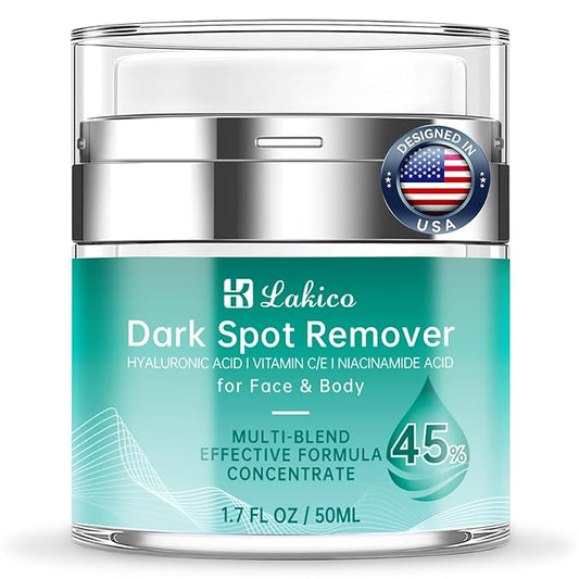 Dark Spot Remover for Face & Body, Dark Spot Corrector- Age Spot Sun Spot Freckles Melasma Brown Spot Remover Skin Care Repair Cream for All Skin Types1.7 FLOZ