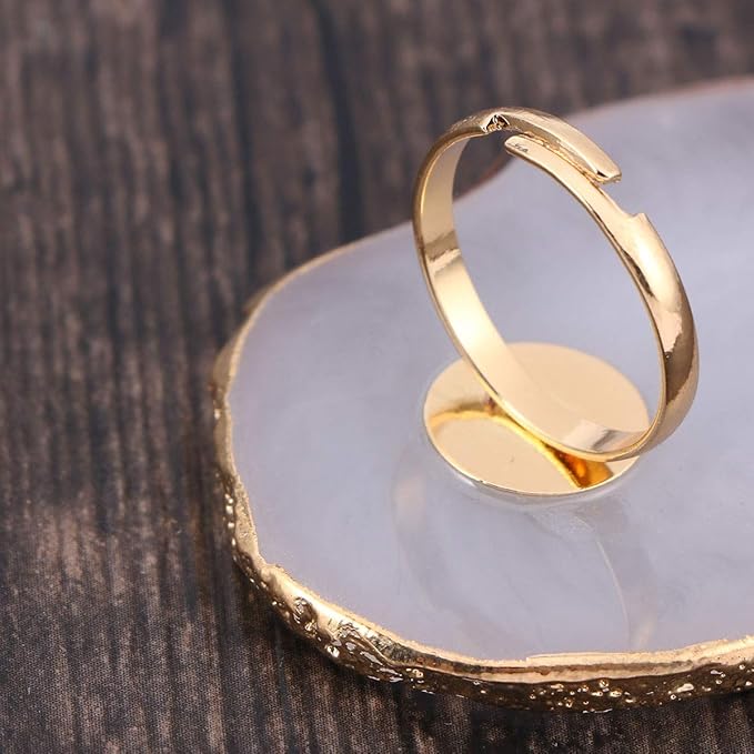 Yellow Resin Nail Art Palette Nail Mixing Palette