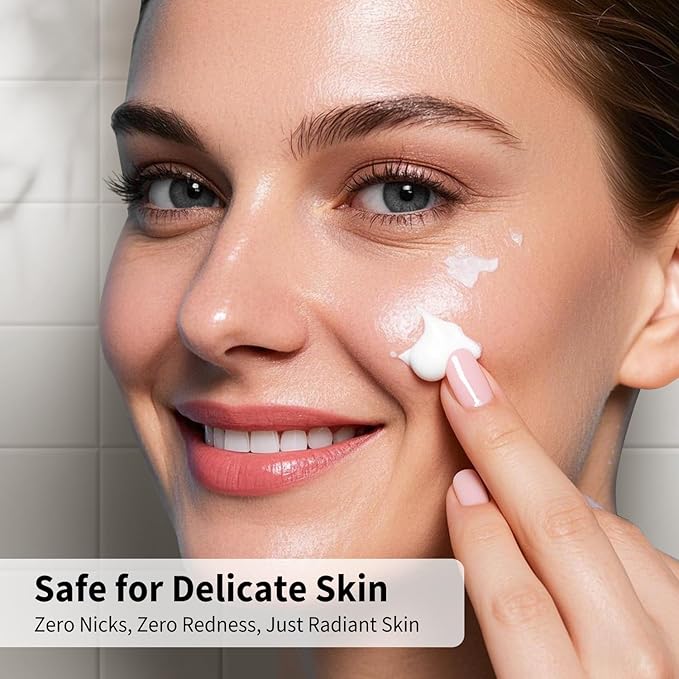 BULIMICA Dermaplane Razor Blades, Dermablade, Safe and Effective Removal Women Facial Peach Fuzz, Gentle Skin Exfoliation Blades, 8 Long Dermaplaning Blades