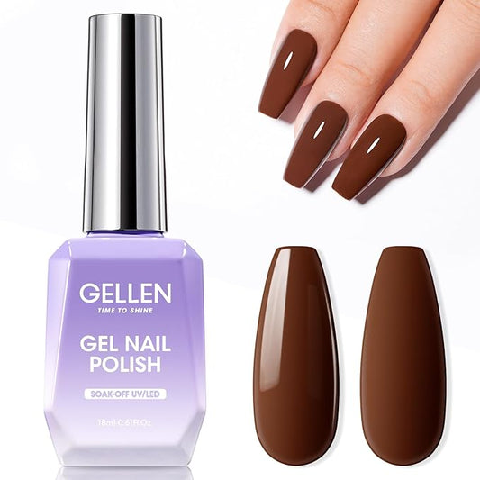 Gellen Brown Gel Nail Polish