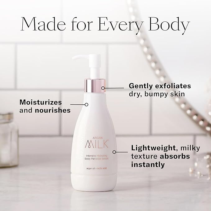 Josie Maran Let’s Do the Peppermint Twist Body Skin Care Set - Includes Argan Oil Whipped Body Butter, Sugar Body Scrub & Argan Milk Intensive Hydrating Body Renewal Serum (3 Pieces)