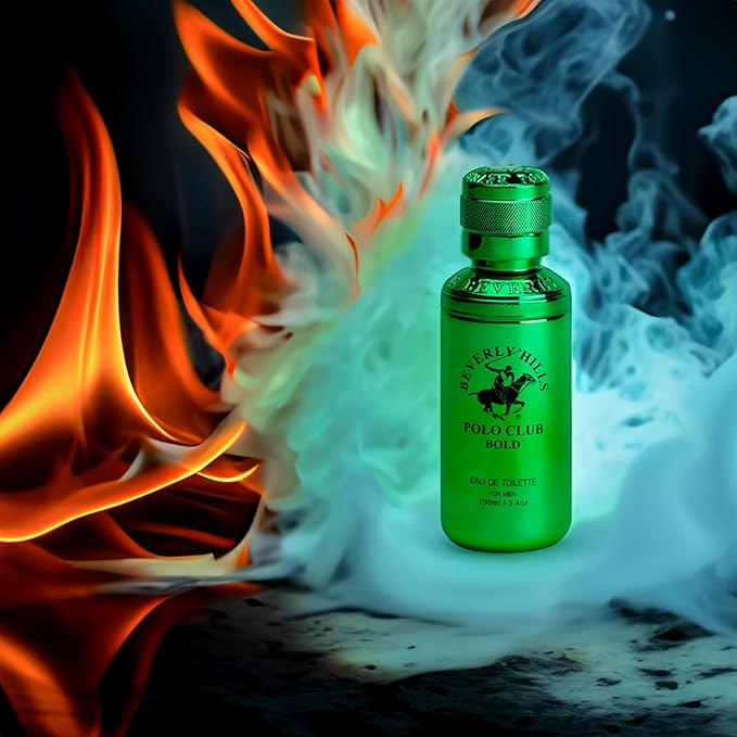 Beverly Hills Polo Club Cologne for Men Bonus Pack Designer Eau De Toilettes 3.4oz + 0.5oz 2 count (Bold)