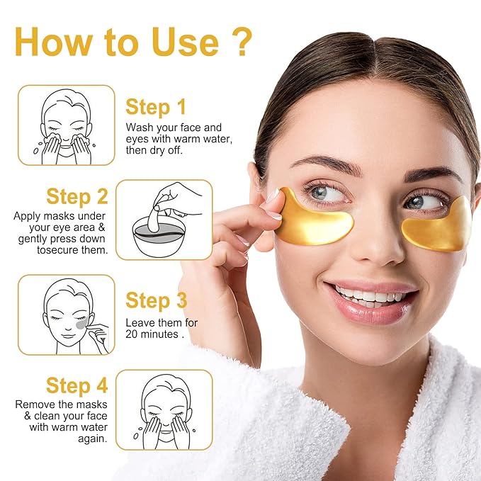 Lavone eye mask-30 pairs 24k