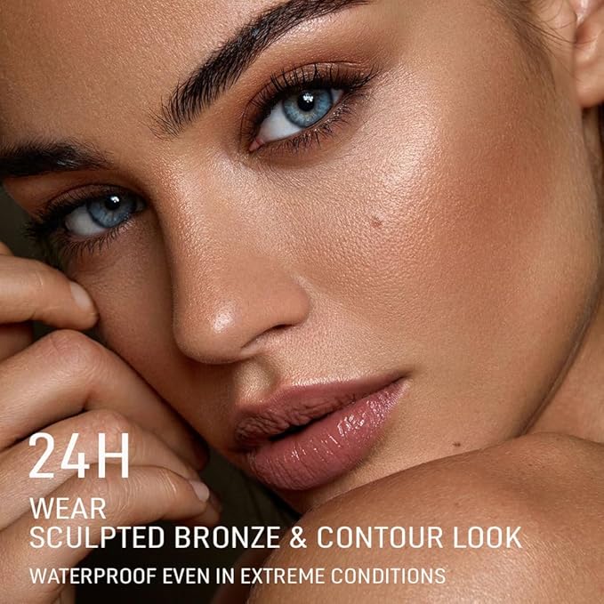 Baked Natural Correcting Pwoder Foundation Makeup, Highlighter Hybrid - Natural Finish, Waterproof Long Lasting, Demi-Matte Natural Finish, Talc-Free, Vegan, 05#