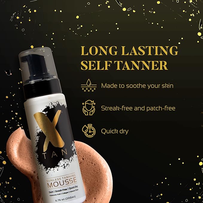 Sunless Tanning Mousse, Quick-Dry Self