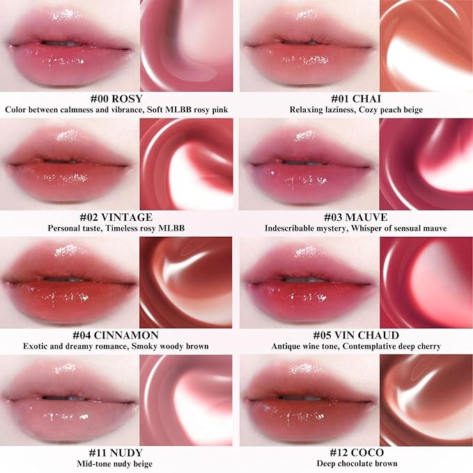 BBIA Glow Tint – Lip Plumping Volumizing Glossy & Glowy Lip Stain Naturally Moisturizing Comfortable Texture Lightweight Long-Lasting Vivid Color Non-Sticky Korean Makeup (14 DAILY, Pack of 1)