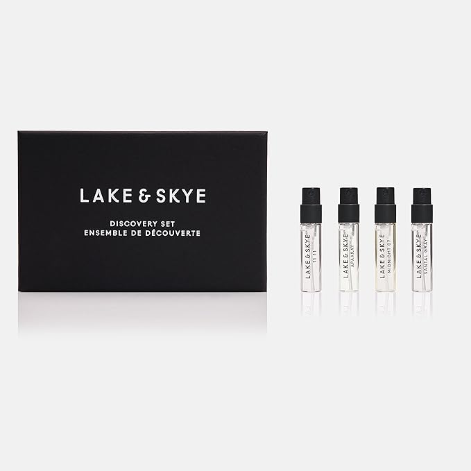 Lake & Skye 4 Piece Discovery Set 4.0 – Includes 11 11, Apaaray, Midnight 07, and Santal Gray