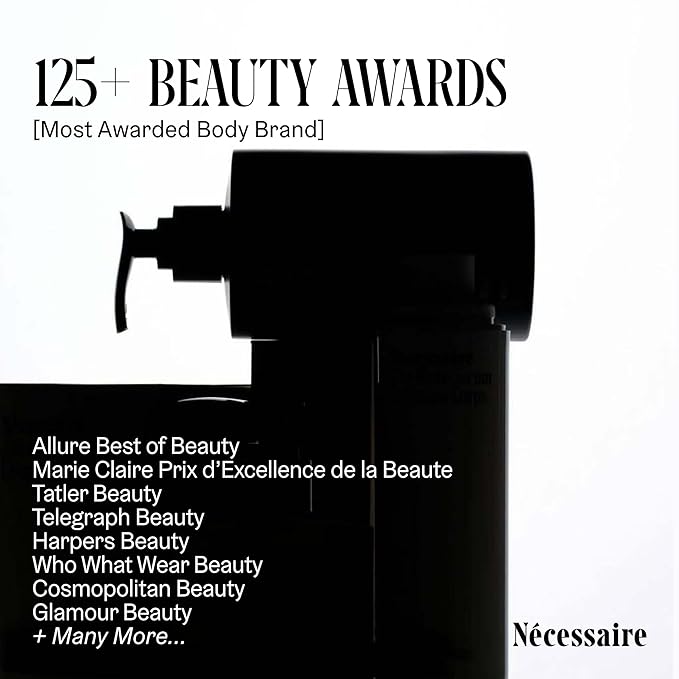 Nécessaire The Body Peel. Resurfacing Serum for KP, Ingrowns, Strawberry Skin and Discoloration. 10% AHA, 1% BHA, 1% PHA, Peeling Peptide. Dermatologist-Tested. Hypoallergenic. Non-Comedogenic. 150ml