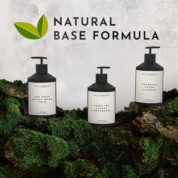 ENVIRONMENT Inspired by 5-Star Hotels EDT Lotion, 300ml Luxury Scented Lotion (Blonde Woods | Rose | Black Fig) Bathroom Luxury, Men & Women High-End Body Lotion, Hand Cream, Dry Skin Treatment