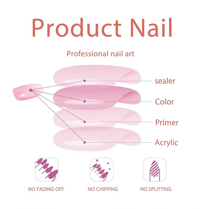 24Pcs Summer Press on Nails Short Almond Fake Nails with 3D Flower Designs Starfish False Nails Turtle Seahorse Stick on Nails Full Cover Acrylic Nails French Glue on Nails for Women Manicure Kit