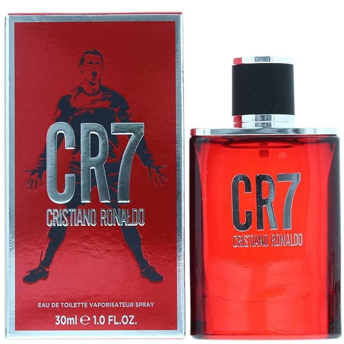 CRISTIANO RONALDO CR7 - Sporty And Modern Essence - Fresh And Woody Fragrance - Vibrant And Contemporary - Bold Sophistication In A Bottle - Long Wearing Aromatic Scent For Men - 1 Oz EDT Spray