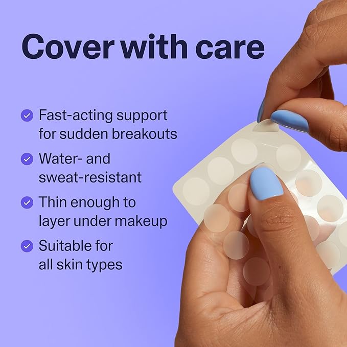 Curology Essentials Bundle, Emergency Spot Pimple Patches for Face, Gentle Facial Cleanser, and Lightweight Gel Face Moisturizer