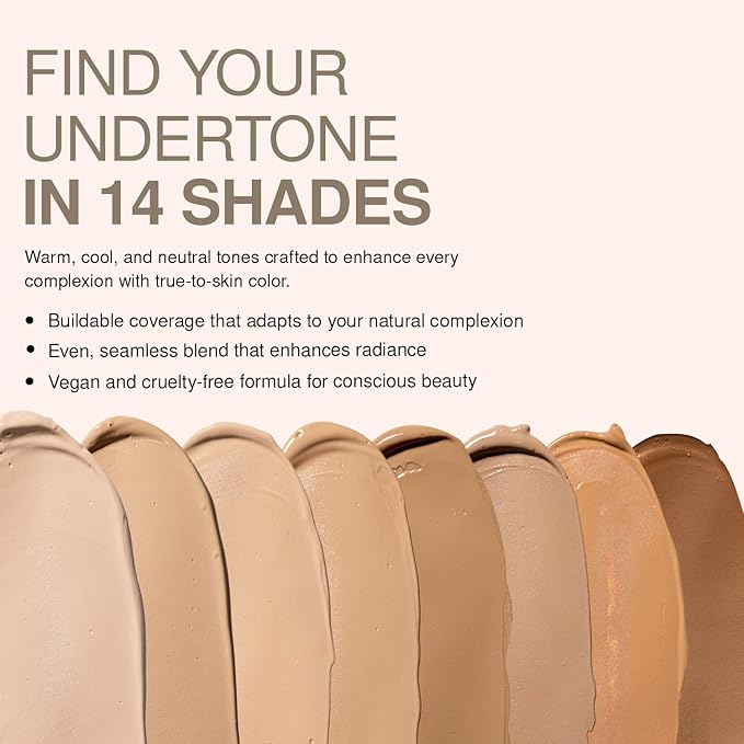 Palladio Full-Coverage Color Correction CC Cream, Oil-Free with Peptides & Vitamin C, Best for Correcting Redness and Uneven Skin Tone, Buildable Foundation Coverage (Fair 11N)