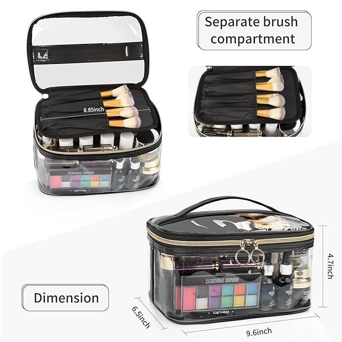 Ocheal makeup bag, clear makeup