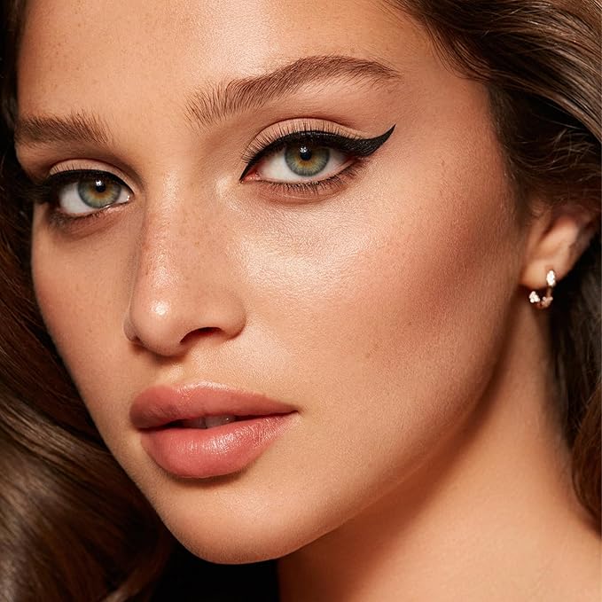 Magnetic Eyeliner Stamp - 2 Styles Winged Cat Eye Stencil, Waterproof Liquid Eye Liner Pen for Beginners, Dual Winged Tips for Left & Right Eyes