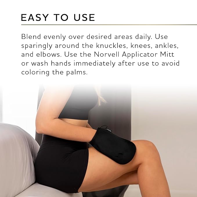 Norvell Venetian Sunless Self Tanner Gradual Color Extender Moisturizing Lotion, 8.5 fl.oz - Self Tanning Cream with Violet and Brown Tone, Instant Bronzers Fake Tan