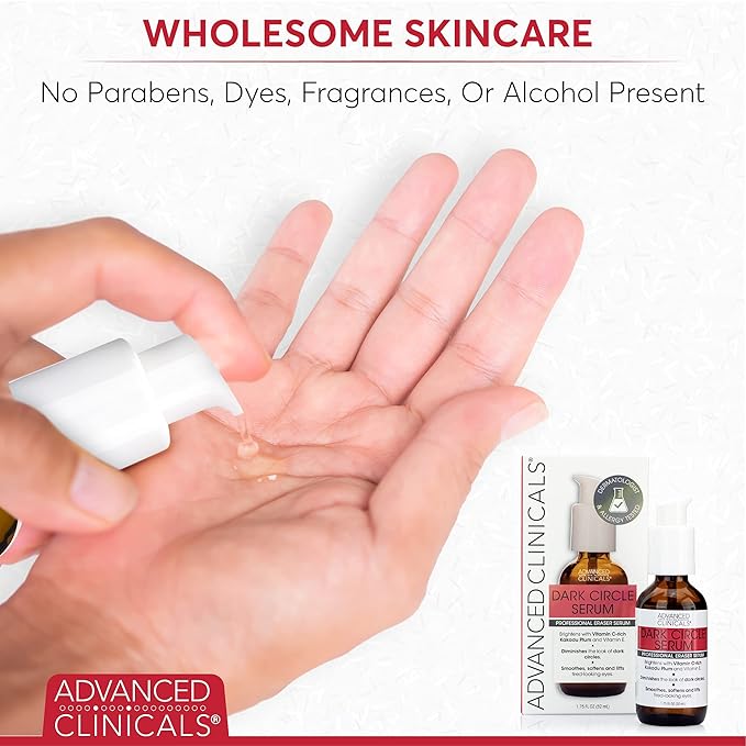 Advanced clinicals dark circle under