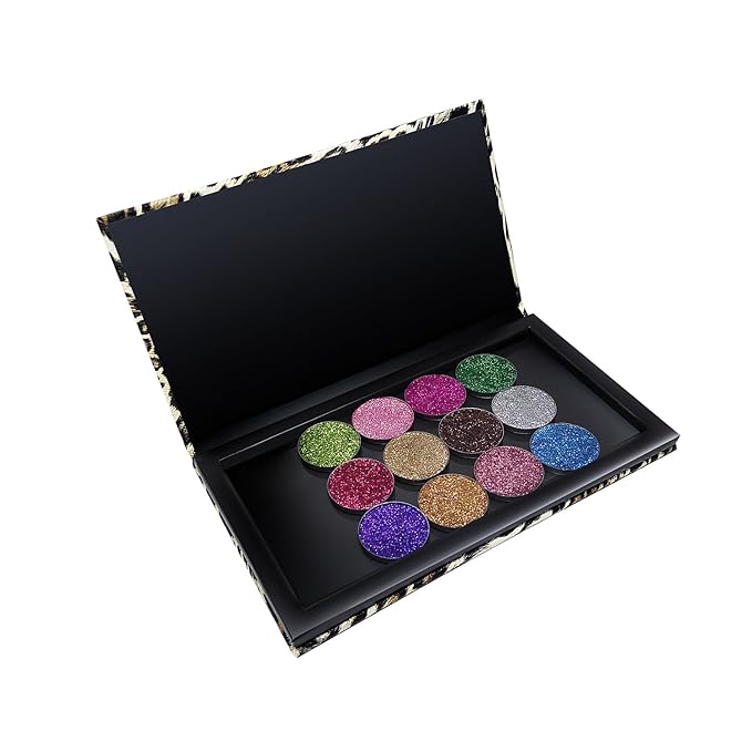 Magnetic Makeup Palette Leopard Empty Makeup Palette for Eyeshadow Lipstick Blush Powder