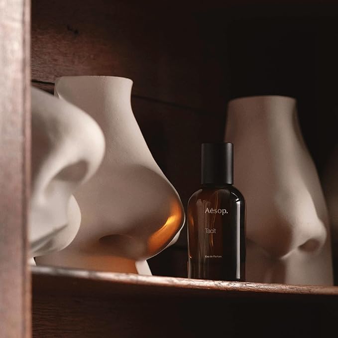 Aesop Tacit Eau de Parfum | Yuzu, Vetiver, and Basil Scent | Fresh Citrus and Green Aroma | Unisex | 3.3 fl oz