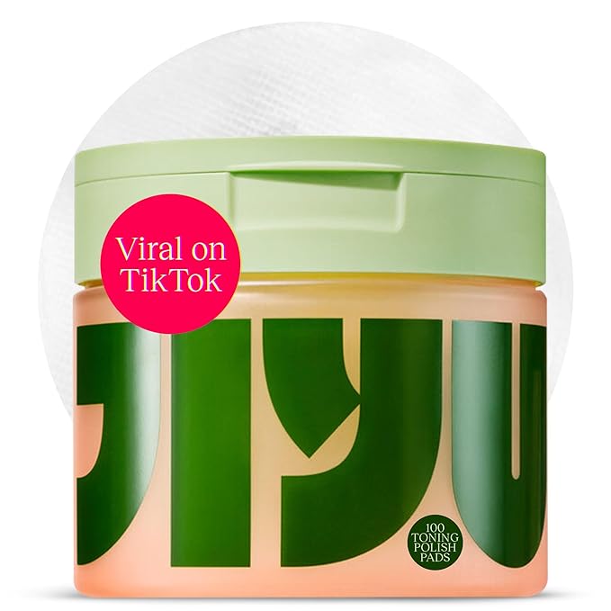 Toning Polish Pads - Korean Skincare for Dark Spots, Wrinkles & Dull Skin - Hydrating Facial Treatment with Snail Mucin, Niacinamide, Peptides & Centella - 100 Count