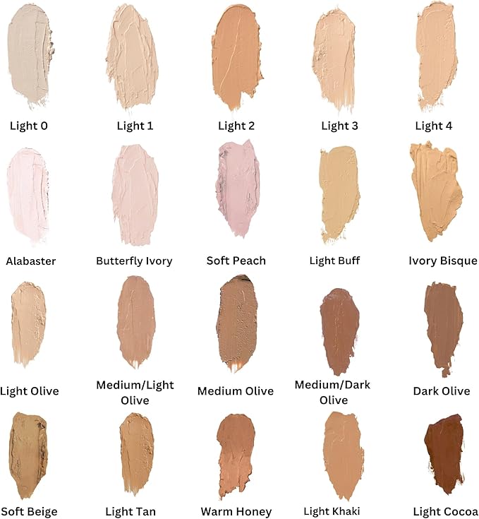 Mehron Makeup CreamBlend Stick | Face Paint, Body Paint, & Foundation Cream Makeup | Body Paint Stick Perfect for Halloween .75 oz (21 g) (Light Medium Olive)