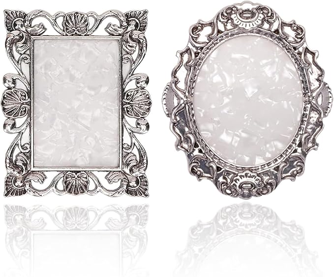 Nail Art Plate, 2 Pcs Nail Mixing Palette