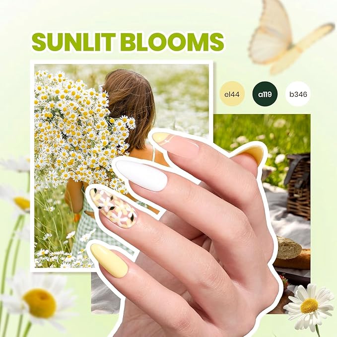 Beetles Gel Nail Polish Kit with U V Light - 53 Pcs Emotional Spectrum Pro 32 Colors Gel Nail Kit with Base &Matte &Glossy Top Coat and Tools Decoration Manicure Set Soak Off Gifts for Women Girls