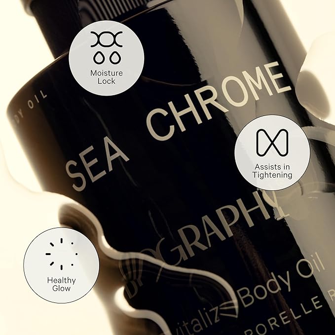 Beauty Body Oil for Women 140ml. Caffeine, Guarana Seed, Jojoba Shower Oil, After Shower Luxury Beauty Hydrating, Skin Tightening, Revitalizing Perfumed Body Glow Skincare Moisturizer Treatment