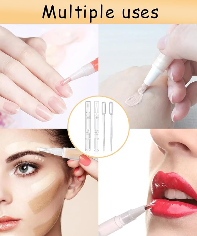 6 Pcs 3ml Empty Cuticle