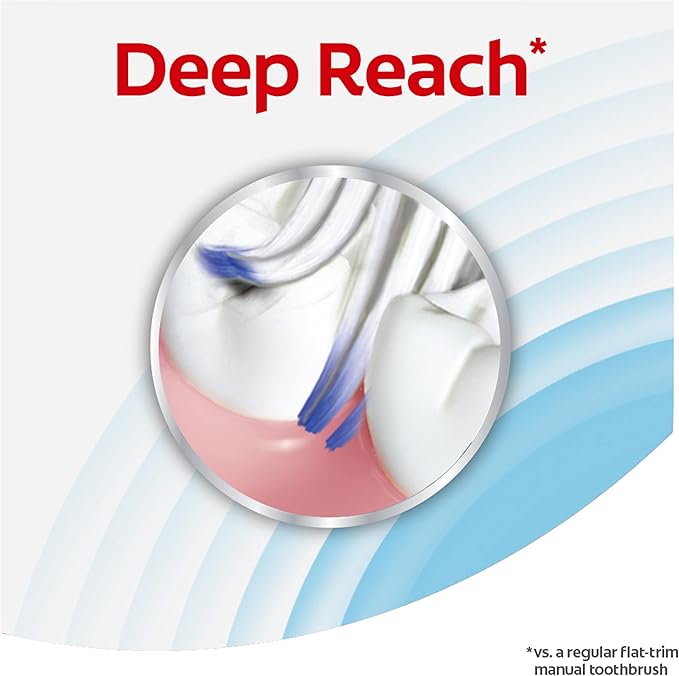 Colgate 360 Floss Tip Sonic Powered Battery Toothbrush, 2 Pack