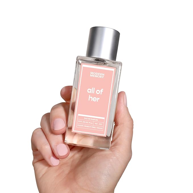 Modern Memory All of Her Eau de Parfum for Women, 2.5 fl oz - Notes of Red Raspberry, Jasmine & Amber