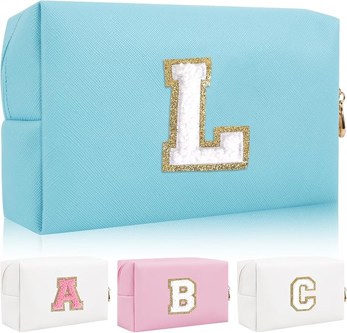 Personalized initial letter patch makeup
