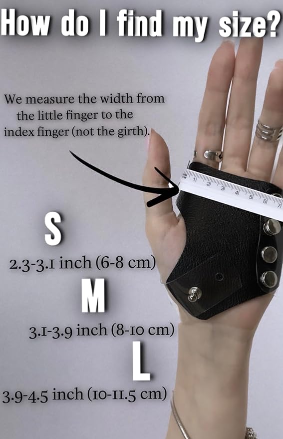 Makeup Glove Palette for Artwork|Stylish Glove for Makeup Artists|Made of Natural Leather and Certified Hypoallergenic Vinyl