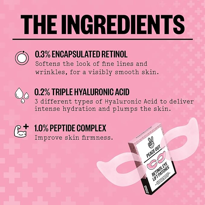 Peace out retinol eye lift