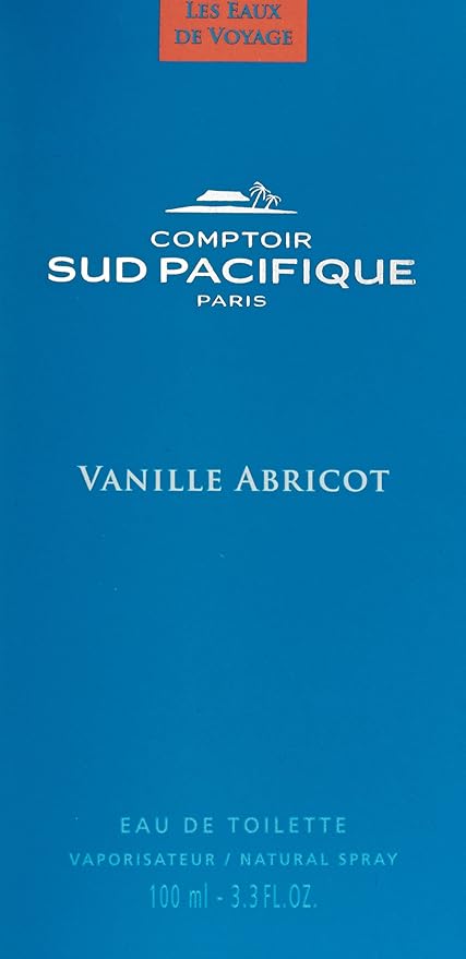 Comptoir Sud Pacifique Vanille Abricot Eau de Toilette, 3.3 Fl Oz