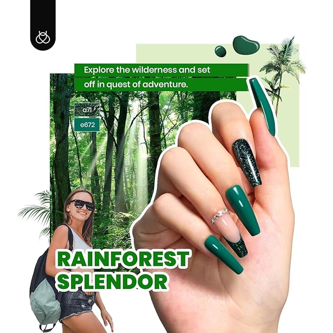 beetles 85 Pcs Gel Nail Polish Kit with UV Light - 35 Colors Gel Polish Set Travel Diary All in One Manicure Kit with Nails Tips and Base Top Coat Soak Off Home DIY Salon Gifts for Women Teens Girls