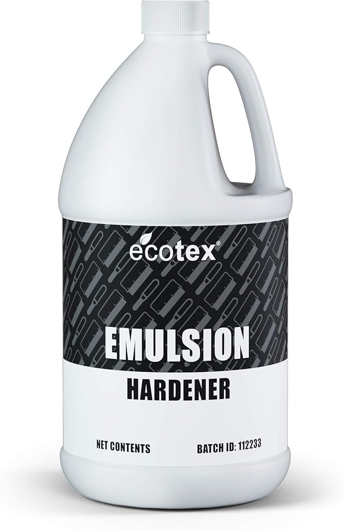 Ecotex® Emulsion Hardener for Screen Printing (Gallon - 128oz.) – Enhances Stencil Durability Against Water-Based and Discharge Inks - Screen Print Direct®