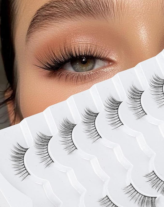 Half Lashes Natural Look 3/4 Lashes Wispy Corner Lashes End Half Eyelashes Half-04