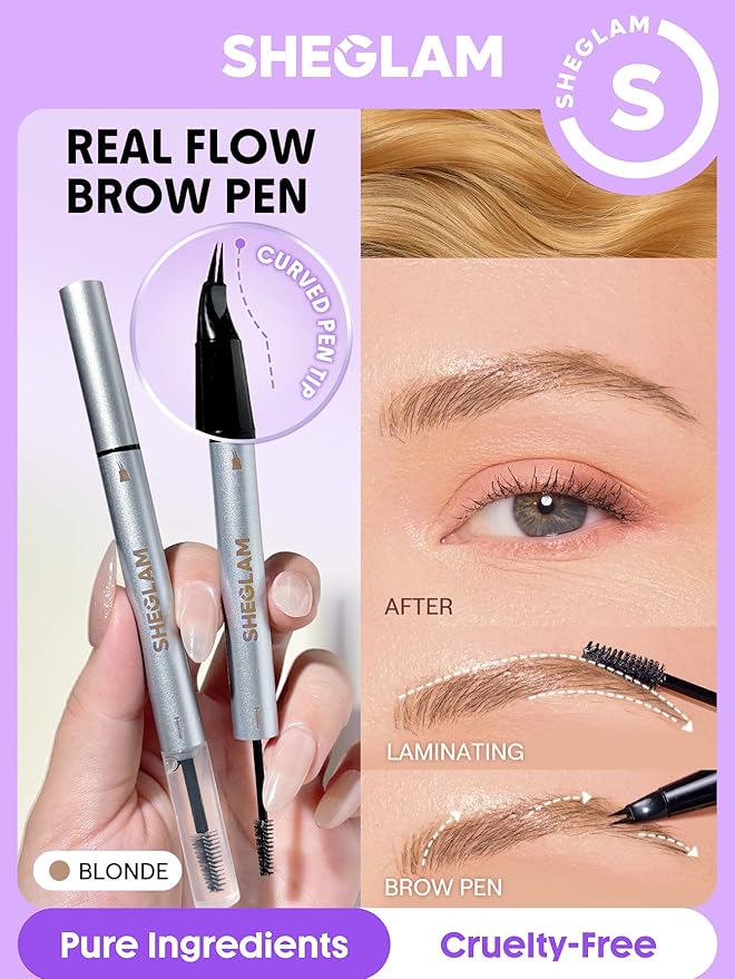 SHEGLAM Real Flow Laminating Brow Pen-Blonde