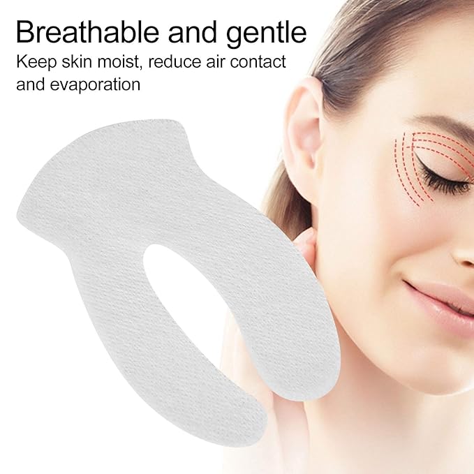 Sonew DIY Beauty Salon Eye Mask, 800pcs, Ultra-Thin, Plant Fibers, Moisturizing, Unisex, Pads, Sheet