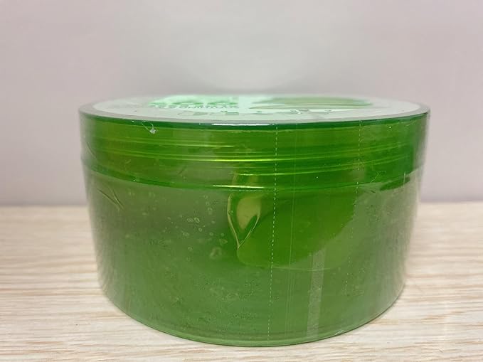 300x2 ML Natural Aloe Vera Gel -Organic Moisturizing Aloe Vera, Soothing and Hydrating, Sunburn and Scar Repair, After Sun Care for Face Body Hair