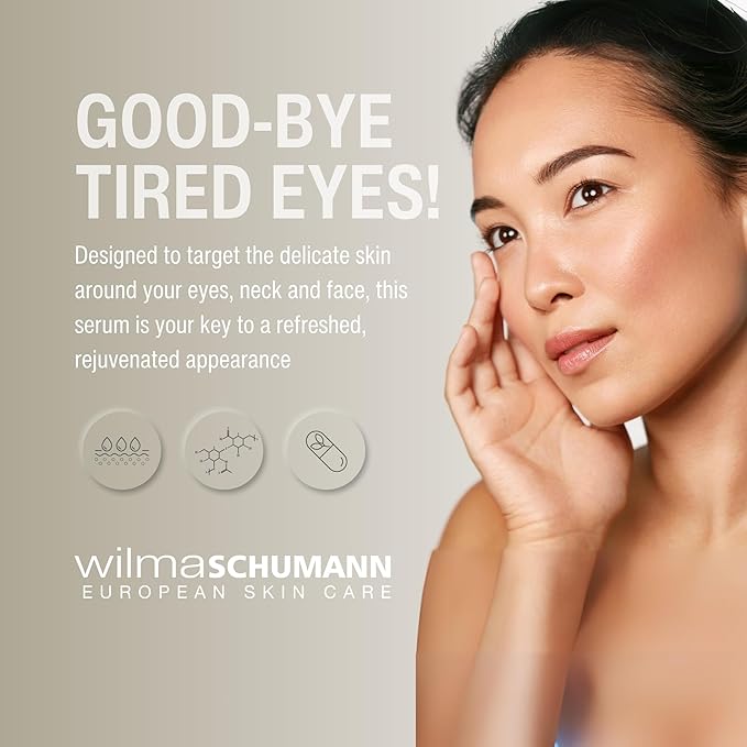 Wilma Schumann Eye Contour Revitalizing Serum, Eye Serum for Wrinkles, 8 oz