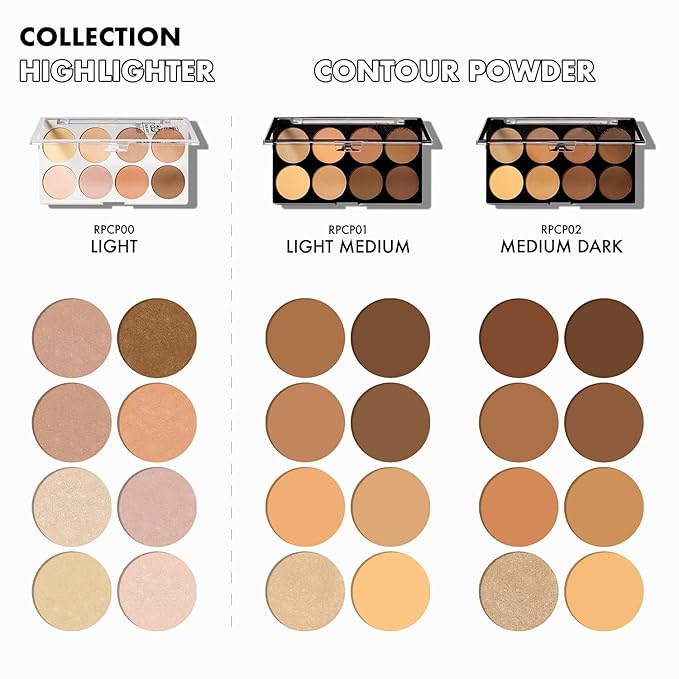 Ruby Kisses Flawless Finish with 3D Contour Powde