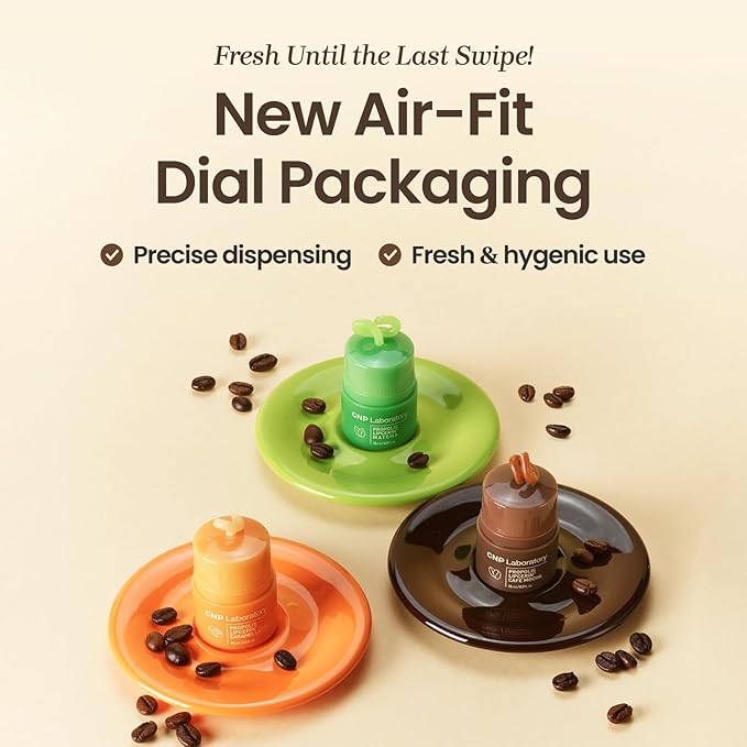 CNP Café Lip Butter - Propolis Lipcerin™ 06 Caramel Latte, Hydrating Overnight Manuka Lip Balm & Mask, 12hr Long-lasting Moisture, Stocking Stuffers, Gifts for Women, 0.5 fl.oz.