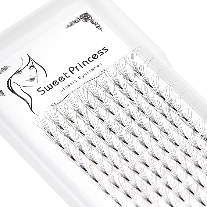 12rows 120pcs 10D Premade Volume Fans Eye Lashes Extensions Thickness 0.07mm D Curl Black Soft Individual False Eyelashes Makeup Fake Lashes Cluster 8-18mm to Choose (7D-4pack-9-11-13-15mm)