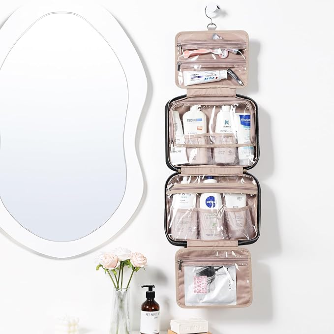 Nishel travel toiletry bag for