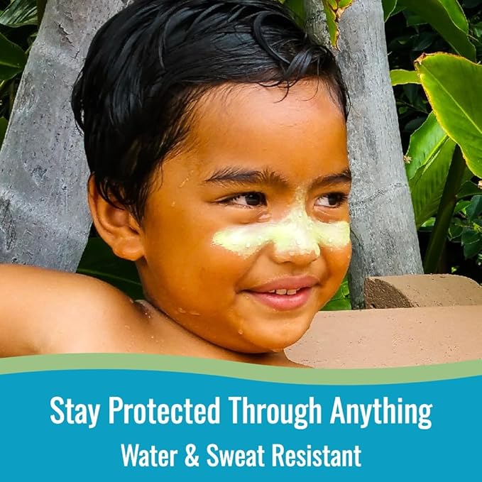 Zinka Colored Zinc Oxide Sunblock – High Zinc Formula for Nose and Face, 2 Pack, Flesh