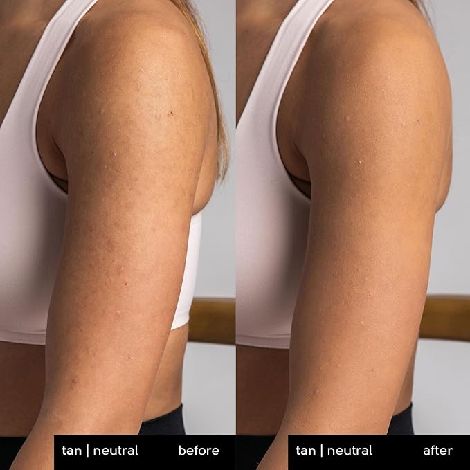 Tinge Tint Body Makeup, Lasts Up to 48 Hours, Medium Coverage Cream With Amino Acids, Hyaluronic Acid & Lysine, Semi Matte Finish, Water & Transfer Resistant, 3.38 Fl Oz - Tan Cool